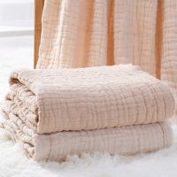 6 Layer Baby Blankets Newborn Cotton Muslin Blanket Swaddle Wrap Toddler Infant Bedding Quilt