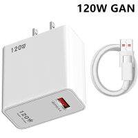 [2023ใหม่] ที่ชาร์จ GaN 120W USB ชนิด C ชาร์จเร็ว5.0 4.0 3.0อะแดปเตอร์ชาร์จสำหรับ iPhone 14 13 Pro Xiaomi Samsung Huawei Realme