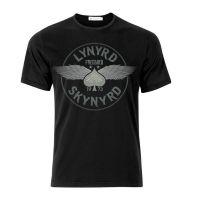 Lynyrd Skynyrd FreeBird 73 Inspired Fade Effect T Shirt Black