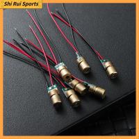 SHIRUI 1/3/5/10pc มินิ 5ล้านวัตต์ สายตาสีแดง โมดูลไดโอดจุด 650nm 6mm 3V เลเซอร์ไดโอด เลเซอร์ปรับได้