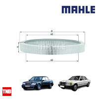 MAHLE กรองอากาศ BENZ 190E 230E W201 W124 เครื่อง M102 LX 61 0030945804