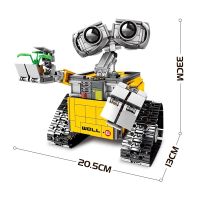 หุ่นยนต์ MOC ดิสนีย์ Walle ภาพยนตร์ WAL L.E Eva โมเดล DIY บล็อกตัวต่อชุดตัวต่อตุ๊กตาคลาสสิค Kids Toys สำหรับของขวัญสำหรับเด็ก