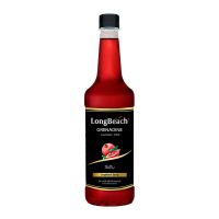 ลองบีชไซรัปทับทิม ขนาด 740 มล. LongBeach Grenadine Syrup size 740 ml.