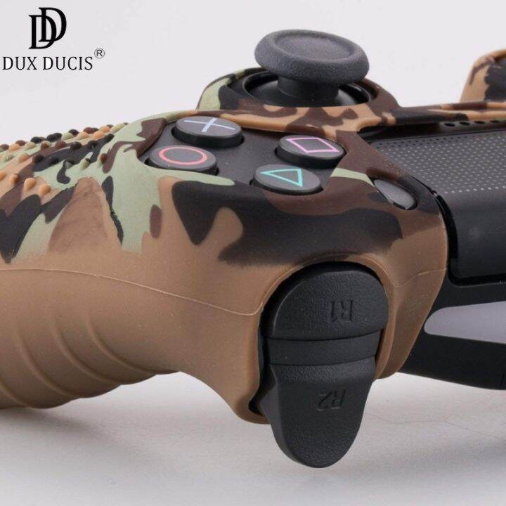 camouflage-case-graffiti-studded-dots-silicone-rubber-gel-skin-for-ps4-slim-pro-controller-cover-case-for-dualshock4