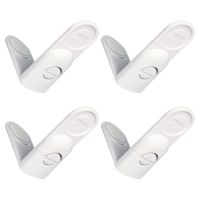 ✗✇▣ 4Pcs Drawer Locks Universal Baby Protection Plastic Children Right Angle Safety Locks