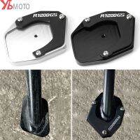 Motorcycle Aluminum Side Stand Kickstand Enlarge Support For BMW r1200gs 2007 R 1200 GS adv Adventure 2008-2011 2012