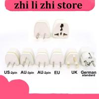 zhilizhi Store Universal european AU EU US UK To EU UK US AU Power plug adapter for USA Brazil Travel plug converter Korea AC 250V 10A Q1