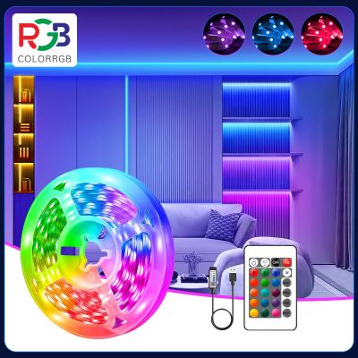 ColorRGB  LED Strip  light APP+Remote Tape Decor for Room LED 10m 15m 20m 30m PC TV backlight Neon LED Lighting LED Strip Lighting