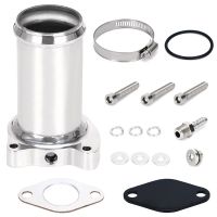 silver Exhaust Valve Removal Tube EGR Delete Kit Exhaust Gas Recirculation Valve Tool For- Beetle Golf Jetta 1.9L L4