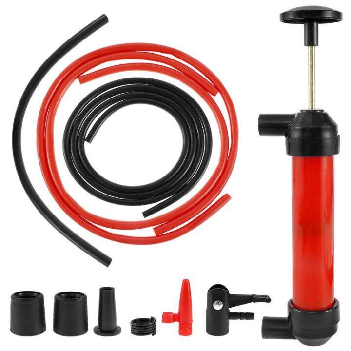 Fuel Oil Hand Siphon Pump Manual Hand Gas Oil Liquid Syphon Car Fluid ...