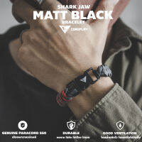 กำไลข้อมือ สร้อยข้อมือ รุ่น MATT BLACK (แจ้งขนาดรอบข้อมือในแชท) เชือกถัก PARACORD BY CORDPLAY