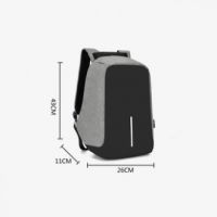 Anti Theft Bag Computer Laptop Bag USB Charging Shoulder Bag