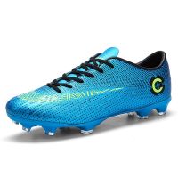 Outdoor Soccer Shoes Original Men Football Boots Soccer Cleats Shoes Breathable Non-slip Training Sneakers Turf Futsal Trainers