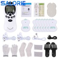 ◈ Electronic Tens Stimulator EMS Muscle Stimulation Body Massager Physiotherapy Equipment Neck Back Foot Hand Leg Relaxing Massage