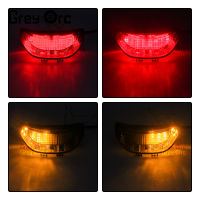 LED ไฟท้ายสำหรับฮอนด้า Cbr600rr 2003 2004 2005 2006 Cbr1000rr Cbr 1000 Rr 2004-2007ด้านหลังไฟท้ายเบรกเปิดสัญญาณ Integrat