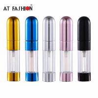 5ml Mini Perfume Spray Bottle Portable Rotate Bottom Direct Charge Bottles Travel Refillable Liquid Cosmetic Empty Container Travel Size Bottles Conta