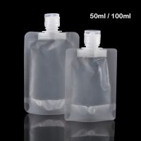 【CW】 Juice Convenient Shampoo Leakproof Transparent Storage Spout Hand Sanitizer