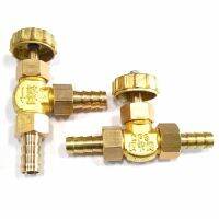 Fit Hose I/D 8mm 10mm Barbed Stright / Elbow Brass Needle Valve For Gas