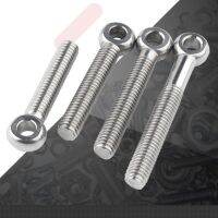 【CW】 5pcs M5 M6 M8 Stainless Steel Metric Thread Wing Hinge Screw Eye Bolt Stud Articulated Anchor Fasterner PVC anchor