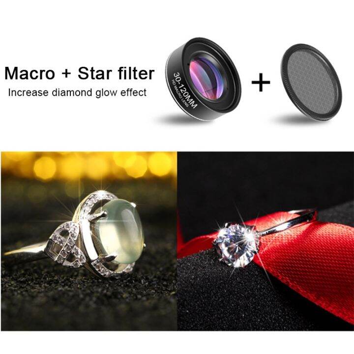 phone-camera-lens-30-120mm-macro-lens-long-distance-4k-hd-mobile-phones-accessories-lens-cpl-star-filter-for-iphone-x-smartphone