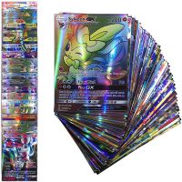 54-64pcs Pokemon Shining English Cards V Vmax GX Tag Team Energy Table Game Battle Carte Trading Children Toys Collection Gifts