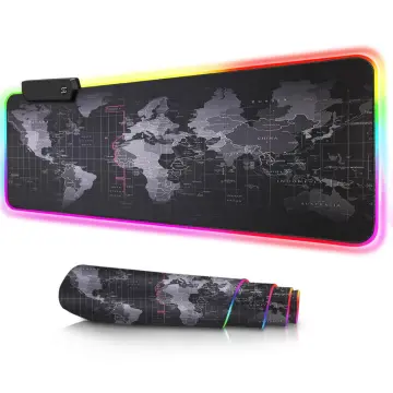 RGB LED Light Call Of Duty Warzone Mouse Pad Gaming Accessories XL