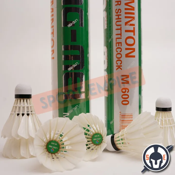 Ling Mei Badminton Shuttlecock Feather M700 / M600 / M800 100