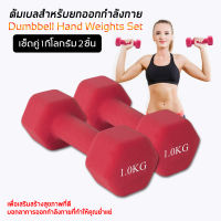 ดัมเบล Dumbbells สำหรับลดไขมันต้นแขน ออกกำลังกาย ฟิตเนส