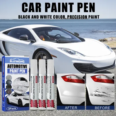 Car Scratch Repair Paint Pencil Auto Scratch Repair Pen For Car Scratches White Tire Marker Exhaust System Body Car Paint Care