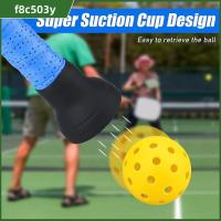 F8C503Y 2 PCS ซิลิโคนทำจากซิลิโคน Pickleball Ball Retriever ถ้วยดูดด้านบน สากลสากลสากล ตัวจับยึดปิ๊กบอลด้านบน แบบพกพาได้ อุปกรณ์เสริมลูกบอล Pickleball picker พายมาตรฐานทั้งหมด