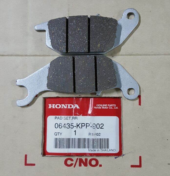 ORIGINAL HONDA REAR BRAKE PAD FOR XRM 125 FI / XRM 125 CARB (06435KPP