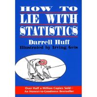 หนังสือสถิติ How to Lie Book with Statistics