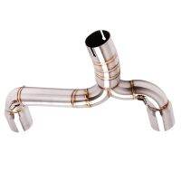 Motorcycle Exhaust Pipe Link Middle Pipe for Suzuki GSR400 GSR600 BK400 BK600