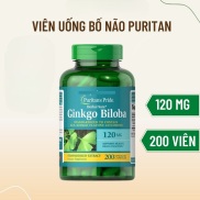 Bổ não ginkgo biloba Healthy Care puritan s pride 120mg tăng cường trí nhớ