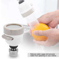 360 ° หมุนได้ปรับน้ำกรองก๊อกน้ำHome Water Filter Faucet Kitchenยืดหยุ่นก๊อกน้ำประหยัดน้ำSprayer