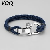 Outdoor Punk Jewelry Ancient Color Survival Buckle Men Adjustable Milan Rope 2023 Weave Gifts