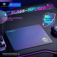 ♧❆♞ Machenike Esports Mouse Pad Glass Fiber Flexible Mousepad For Gamer Glass-Infused Surface Water Dust Resistant Mouse Mats