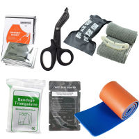 Outdoor Emergency First Aid Kit Camping Travel First Aid Survival Supplies Israel Bandage Roll Splint Medical Scissors Blankets-SDFU Store