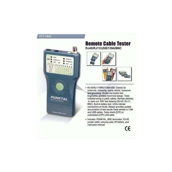 Goldtool Lan Tester Punktal Tct Utp Bnc Usb Lazada Indonesia