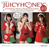 ◁Juicy honey cards Vol.Vol.40 เบสการ์ดครบ 24ใบต่อคน 1. syunka ayami2. Kana momonogi 3 makoto toda