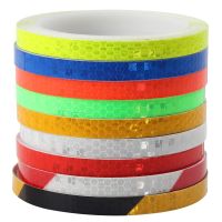 2023 NEW Reflective Tape Fluorescent Bike Motorcycle Reflective Car Stickers Adhesive Tape Bike Stickers Bicycle Accessories