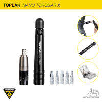 เครื่องมือนาโนท๊อกซ์ 2-6Nm TOPEAK NANO TORQBAR X TOOL