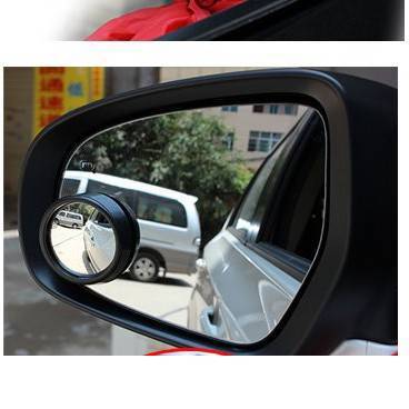 พร้อมส่งในไทย-กระจกมองมุม กระจกกลมนูน หมุนได้ 360 องศา กระจกติดกระจกข้างรถ กระจกมุมอับ กระจกนูนกระจกมองหลังติดรถ 2ชิ้น
