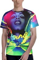 Donna Summer T Shirt Mens Short Sleeve Casual Polyester Shirt Crew Neck for Men Shirts