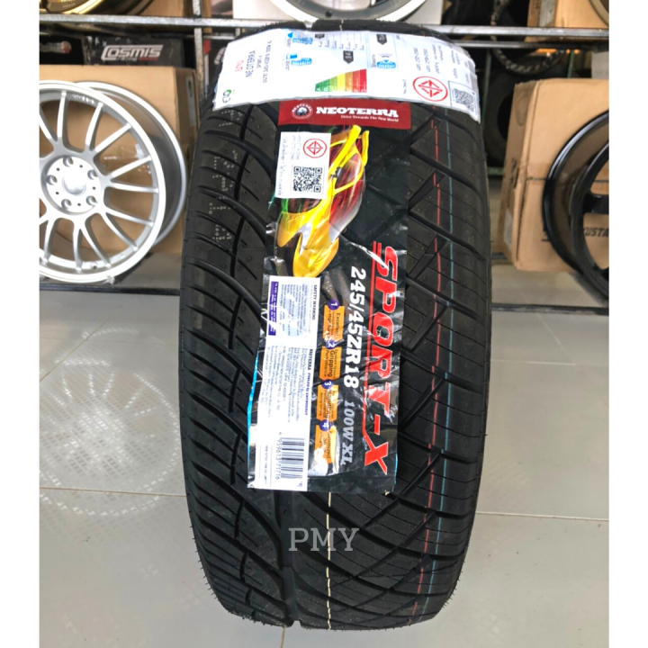 245-45r18-275-40r18-ยางรถยนต์-ยี่ห้อ-neoterra-รุ่น-sport-x-ล็อตผลิตปี21-ราคาต่อ4-เส้น-ยางรถยนต์ขอบ18-ยางแต่งซิ่ง-สินค้าขายดี-ราคาพิเศษจำนวนจำกัด-พร้อมส่งฟรี