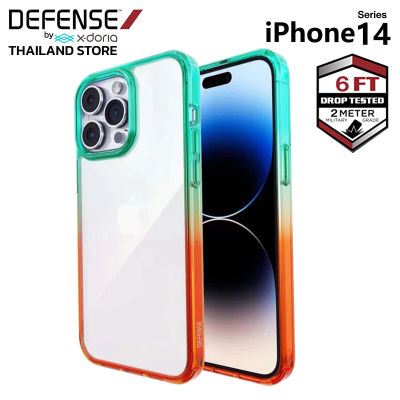 X-Doria Defense ClearVue+ Case เคสกันกระแทก ระดับ 2 เมตร เคสไล่่สี กันกระแทก Gradient Crystal Clear iphone14 ของแท้ 100% For iPhone 14promax