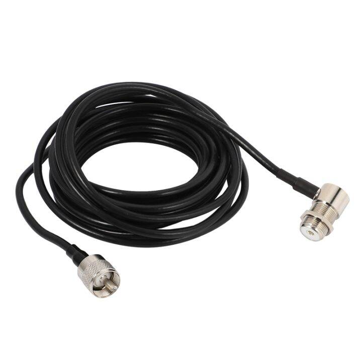 16ft-rg58-pl259-uhf-to-so239-connectors-for-car-radio-mobile-antenna-mount-cable