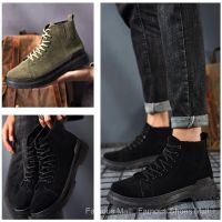 British Style Fashion High Top Martin Boots Short Boots Tooling Shoes Mens Shoes