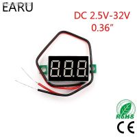 ∏☞ Red LED Display Mini Digital 4.5v-30v Voltmeter Tester Voltage Panel Meter For Electromobile Motorcycle Car Blue Green Hot Sale