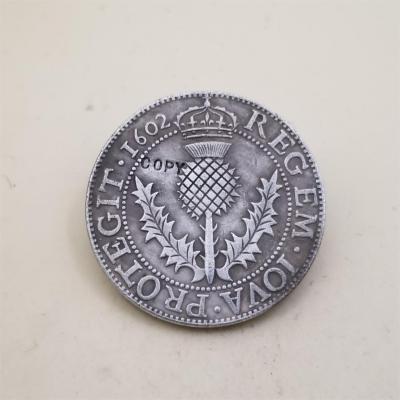 เหรียญเหรียญที่ระลึกเหรียญจำลองสำหรับสะสมเหรียญก็อตแลนด์ปี1602